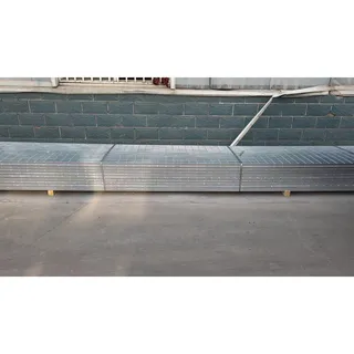 Carbon Steel Bar Grating, 36 x 240 Inch, 19-W-4, Serrated